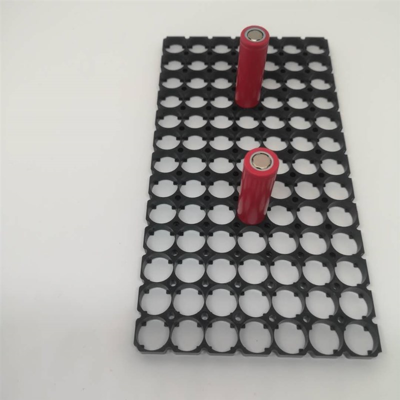 18650锂电池支架48V整体不可拼接13串3并4并孔距19mm孔距18.4mm