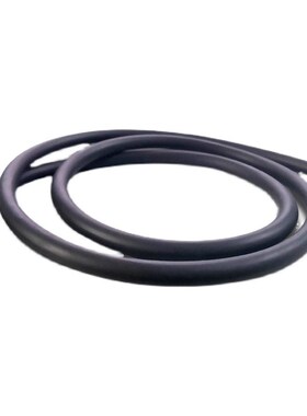 黑色硅胶实心圆条耐高温硅胶密封条防水防滑胶条O型条1/2/3/Z4/5m