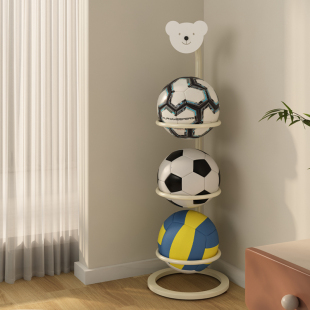 球類收納架家用籃球置物架兒童室內運動器材落地排球足球擺放架子