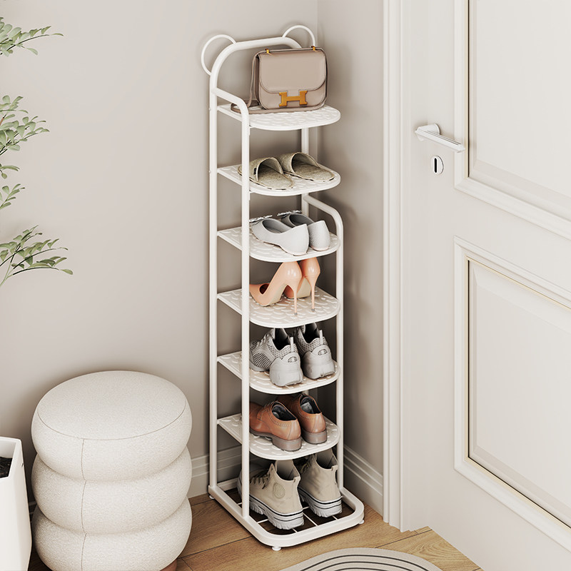 经济型鞋架铁艺可折叠现代简约