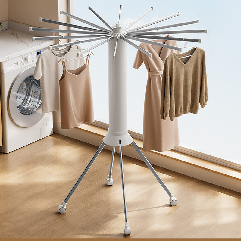 八爪鱼可移动伸缩晾晒衣架大容量