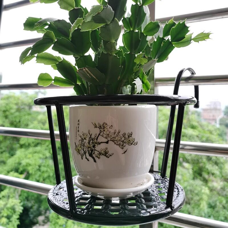 免安装欧式铁艺栏杆花架护栏盆栽