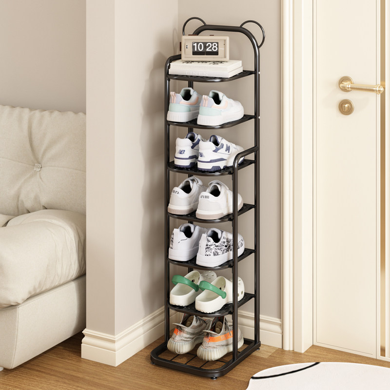 简易经济型可折叠铁艺鞋架