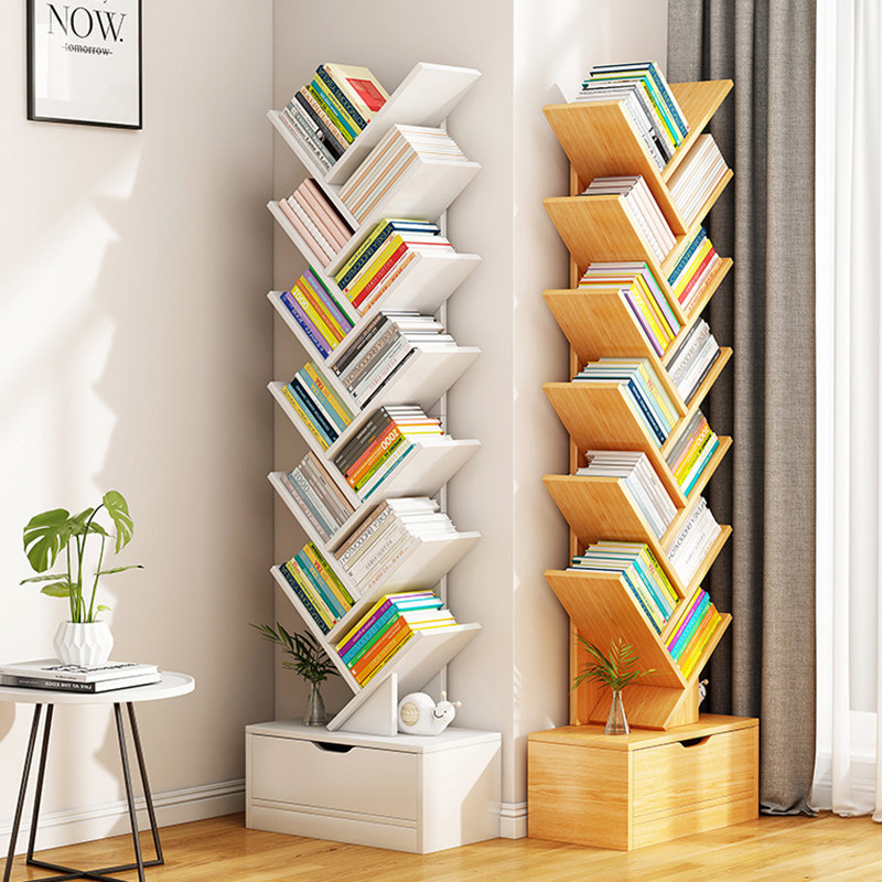 经济型加粗加厚书架不占空间