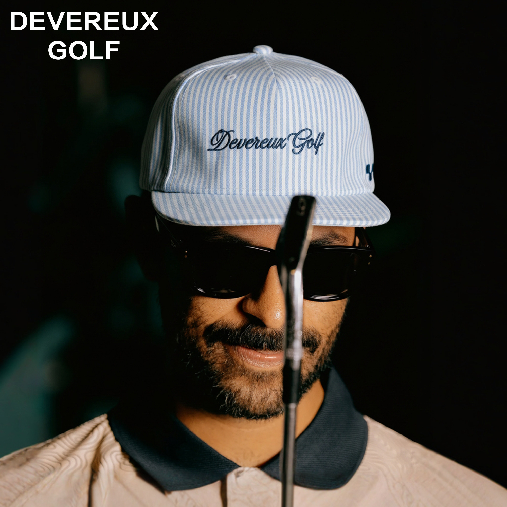 DEVEREUX高尔夫户外防晒棒球帽男女款运动休闲遮阳春秋软顶鸭舌帽