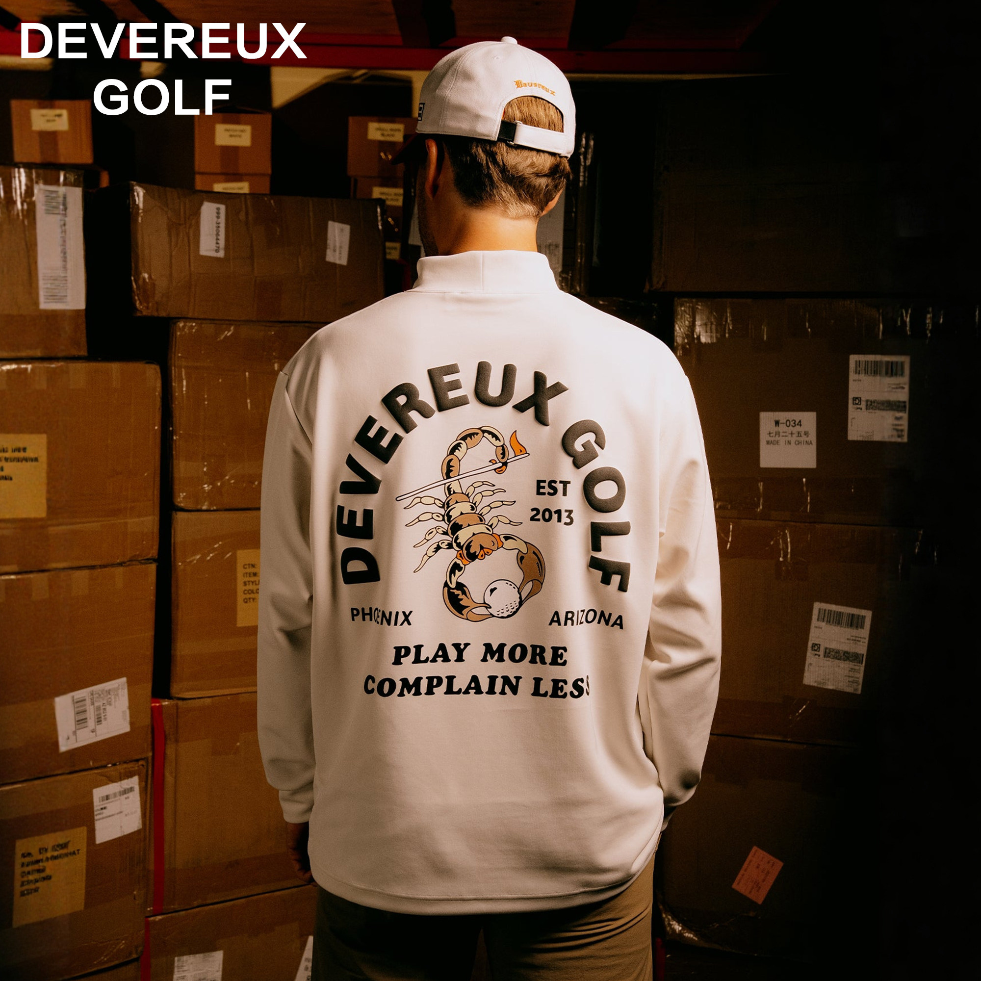 DEVEREUX GOLF高尔夫蝎子卫衣运动休闲高领长袖T恤打底衫上衣男女,运动/瑜伽/健身/球迷用品,高尔夫上装,淘宝优惠券,粉丝福利购,淘宝优惠卷