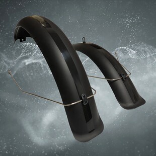 20寸雪地车专用挡泥板 4.0宽 全包式 大轮子自行车泥瓦 锂电适用