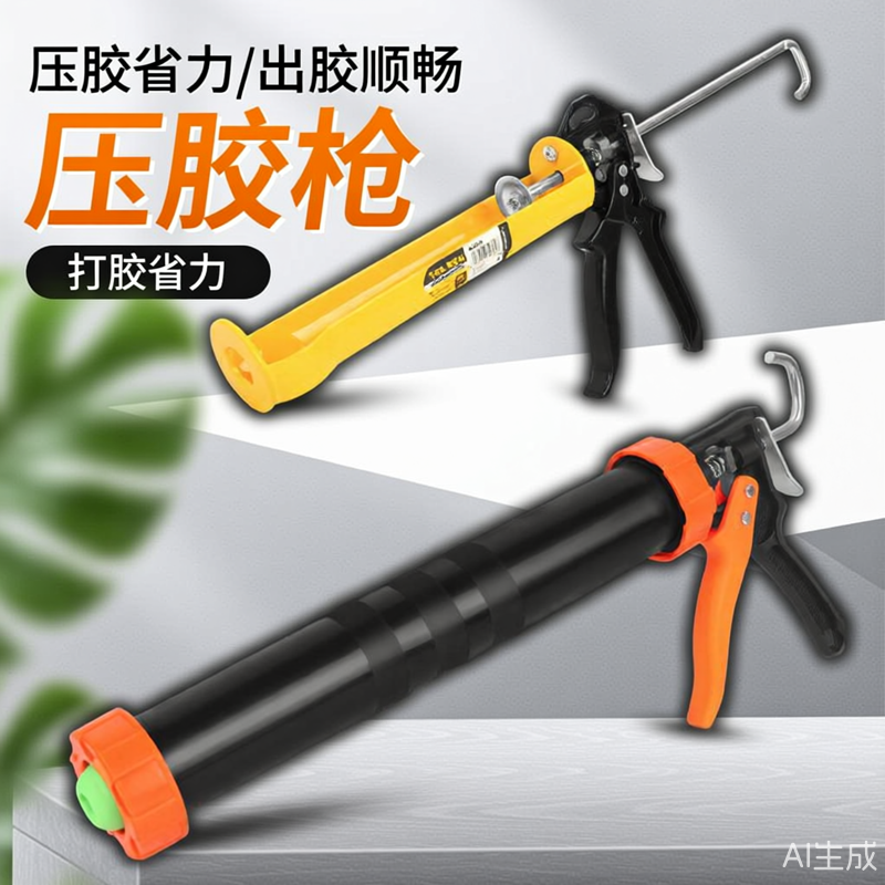 打玻璃胶辅助神器加厚枪密封胶打胶枪省力自动断胶硅胶门窗专用枪,基础建材,美缝工具,淘宝优惠券,粉丝福利购,淘宝优惠卷