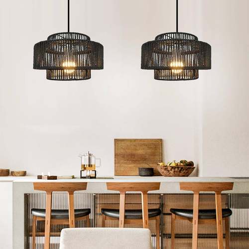 三合一中式仿古创意工业风茶室民宿商用餐厅复古灯具灯罩