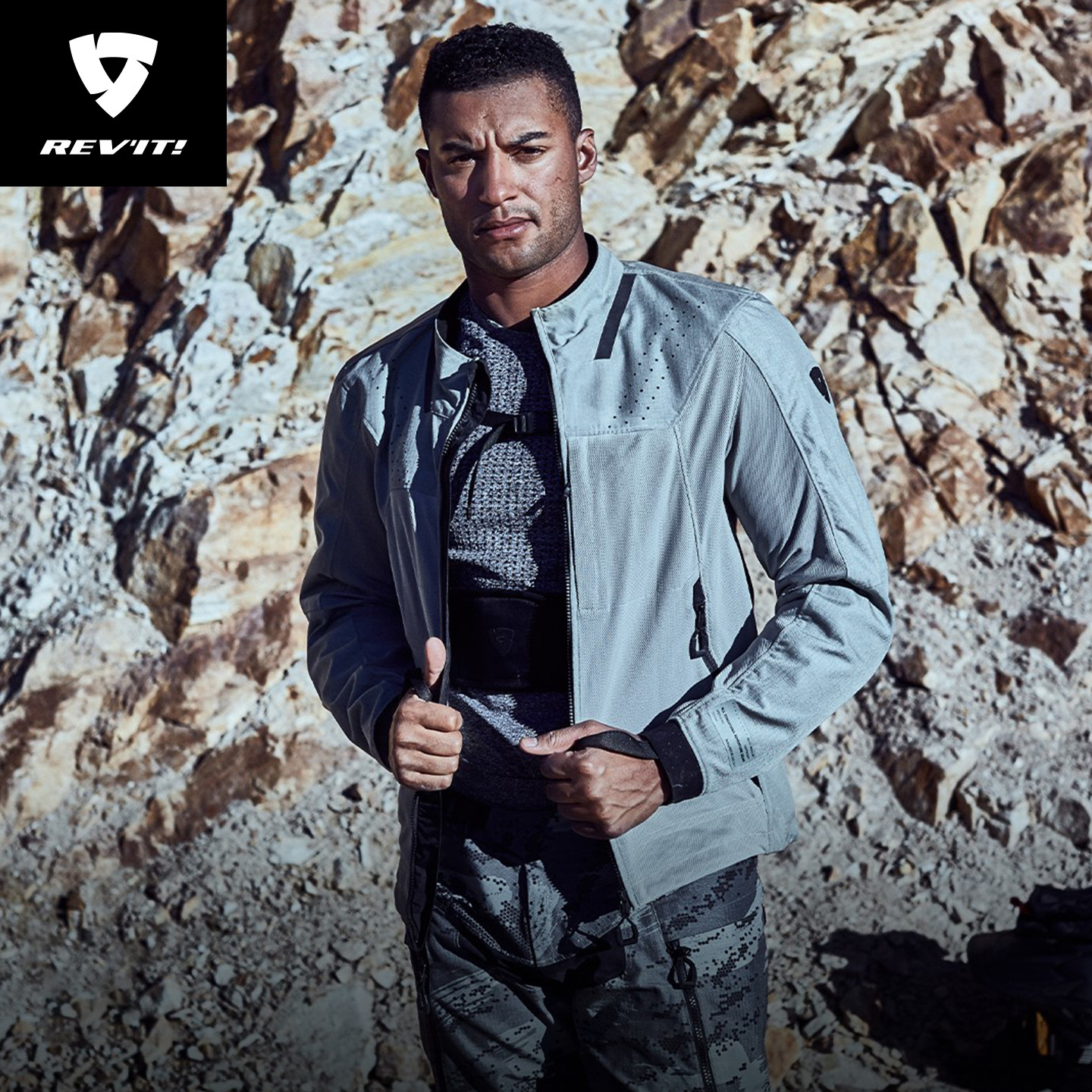 REVIT锐飞特领域 骑行拉力服摩托车机车纤维夹克耐磨摩旅防护透气