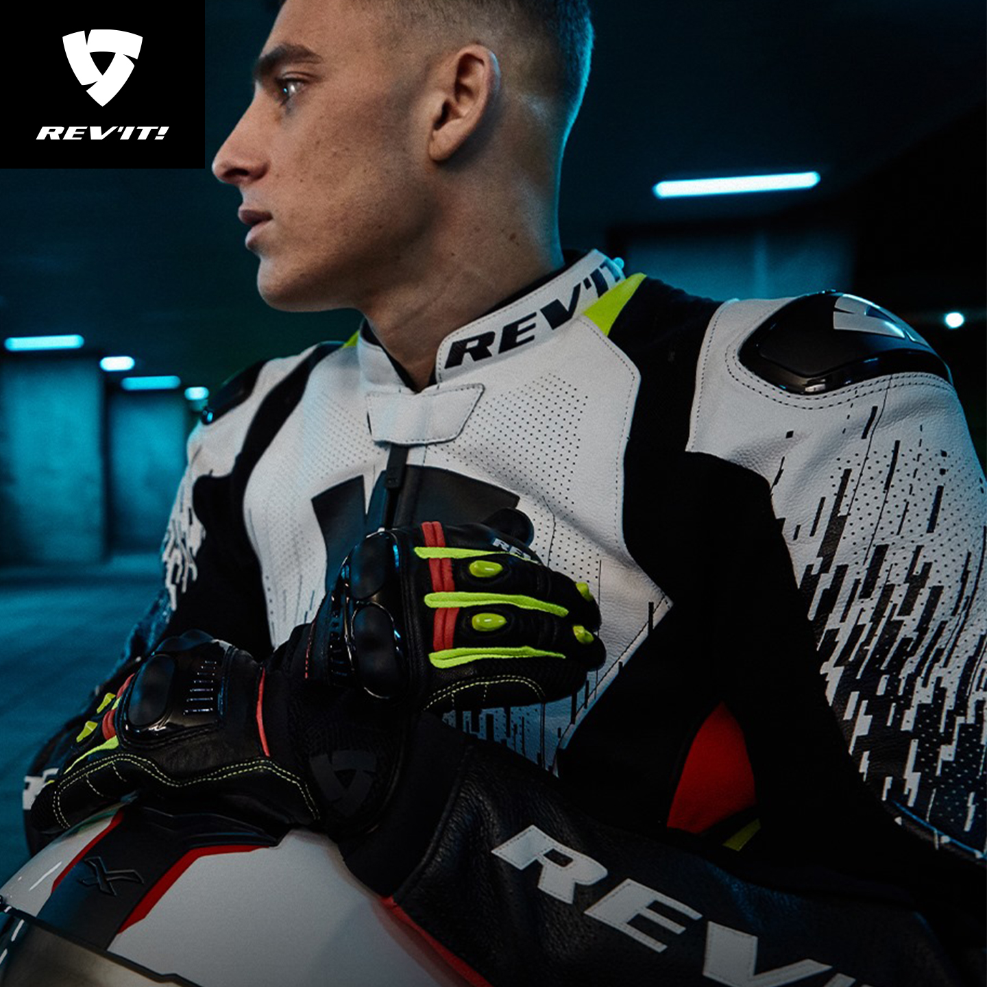 REVIT锐飞特雷霆2PROAIR竞速皮衣男骑行四季防摔保暖摩托车骑行服