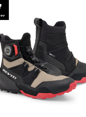 REVIT锐飞特安德卡H2O 摩托车骑行鞋城市防水低筒四季机车电摩男