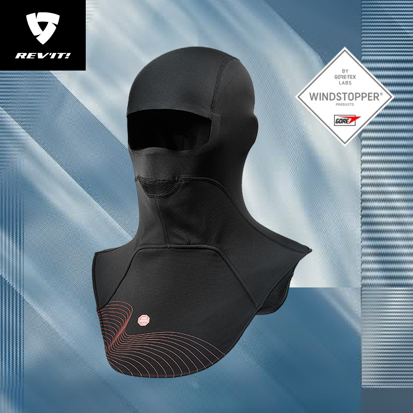 REVIT锐飞特首席马克西姆2微米头套保暖透气头罩四季防风排汗速干