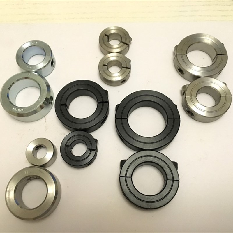 单开口固定环夹紧挡圈定位环轴套304不锈钢内孔8/10/12/16/18/20