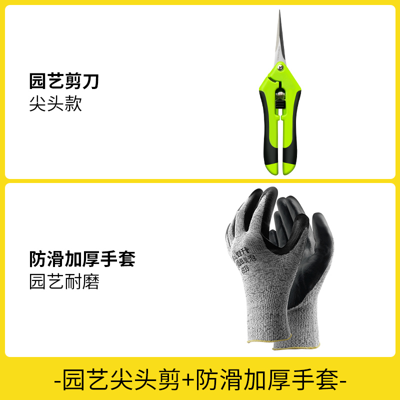 修枝剪花艺加长剪刀盆景花枝修剪工具园艺剪枝专用剪葡萄水果果蔬