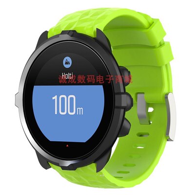 松拓suunto spartan sport wrist hr baro suunto9硅胶D5快拆表带