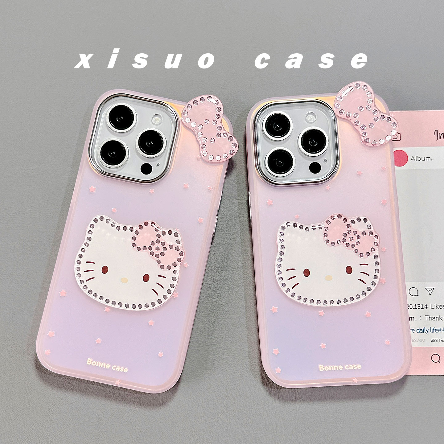 适用于iPhone亚克力ins手机壳