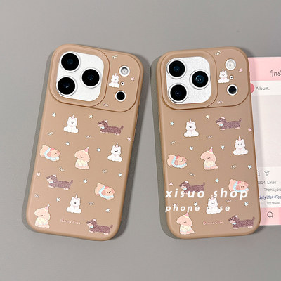 适用于iPhoneTPU可爱ins手机壳