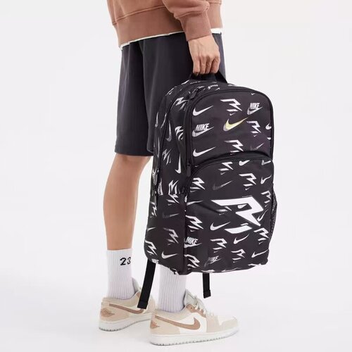 NIKE 3brand耐克男女双肩包满印书包新款电脑大容量多口袋背包