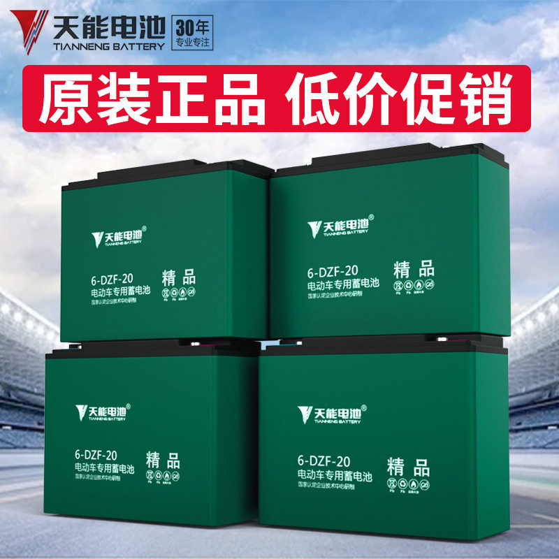 电动车动力电池48V12A60V20A72V32A天能超威电三轮车铅酸蓄
