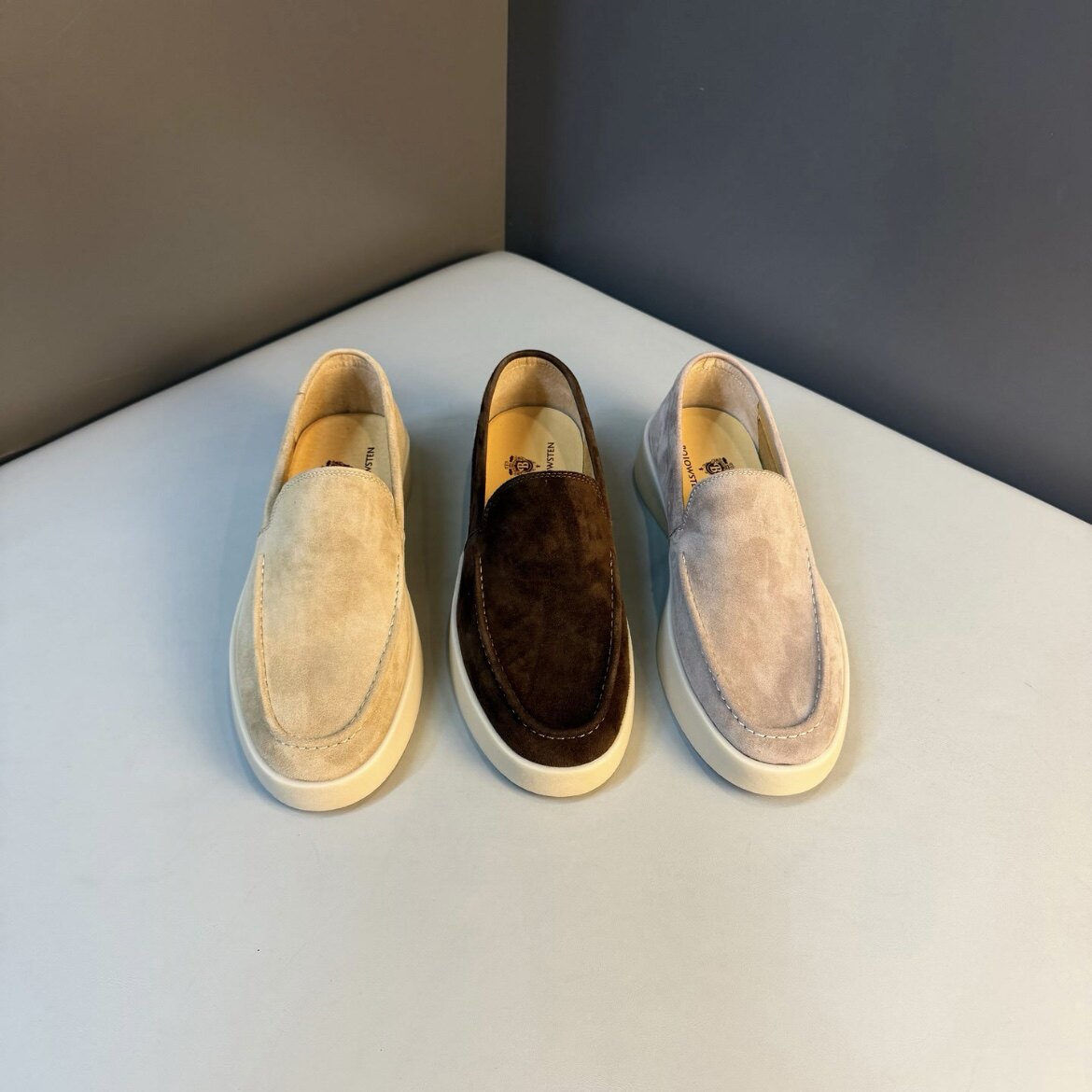 2026春季新品轻奢商务休闲高端时尚橡胶鞋底舒适洋气男鞋帅气LJ