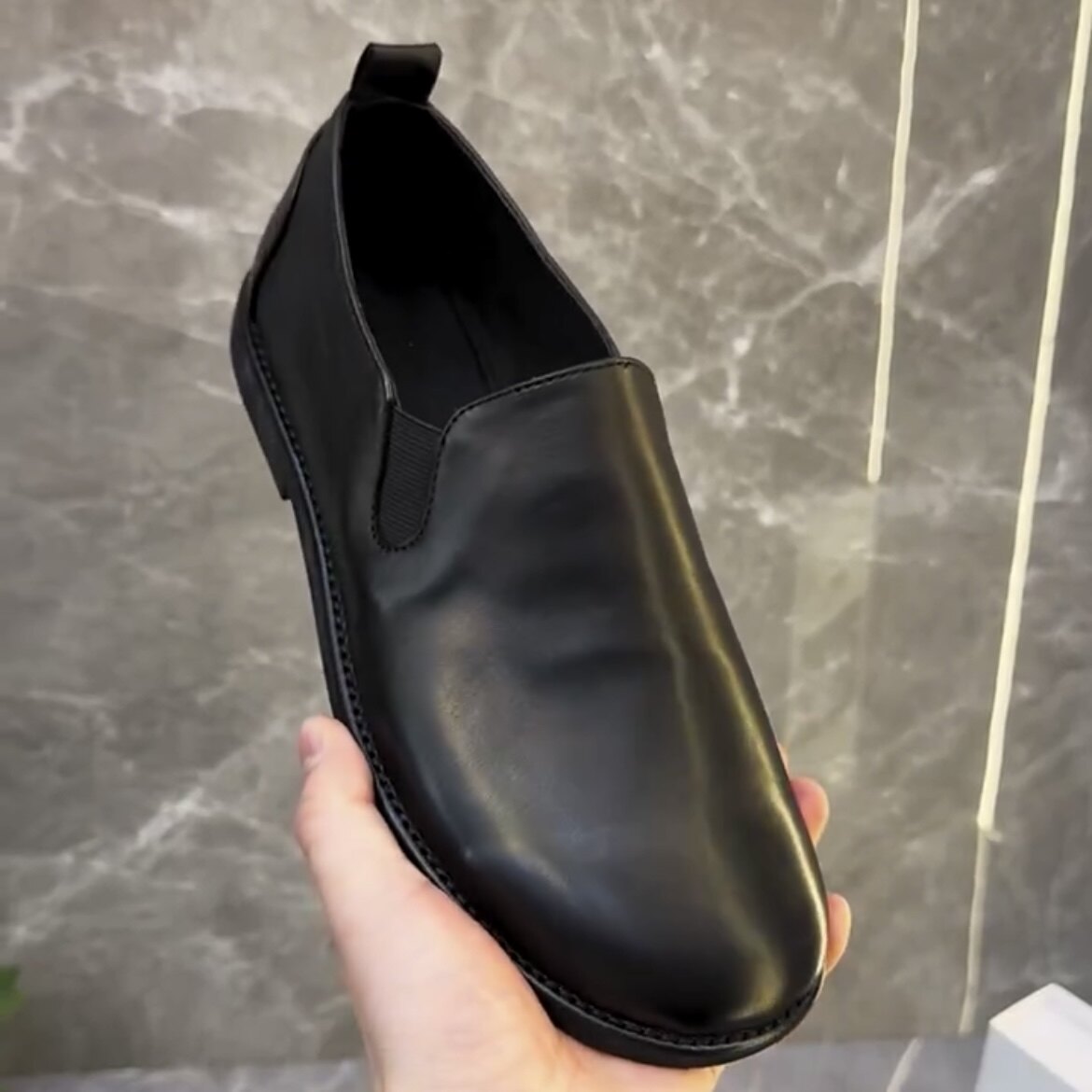 2026春季新品轻奢商务休闲高端时尚橡胶鞋底舒适洋气男鞋帅气GZ