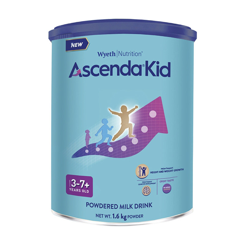 新版惠氏ascenda火箭罐新加坡进口儿童成长奶粉青少年0蔗糖1600g,婴童奶粉,儿童奶粉（非4段）,淘宝优惠券,粉丝福利购,淘宝优惠卷