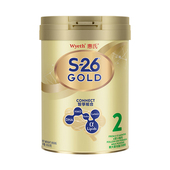 惠氏Wyeth港版 S26金装 HMO婴幼儿牛奶粉2段6 新版 12个月850g 3罐