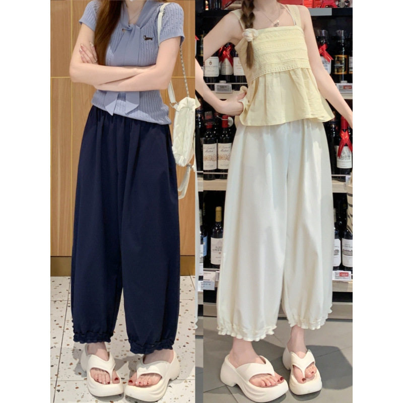 速干凉凉灯笼裤女夏季202