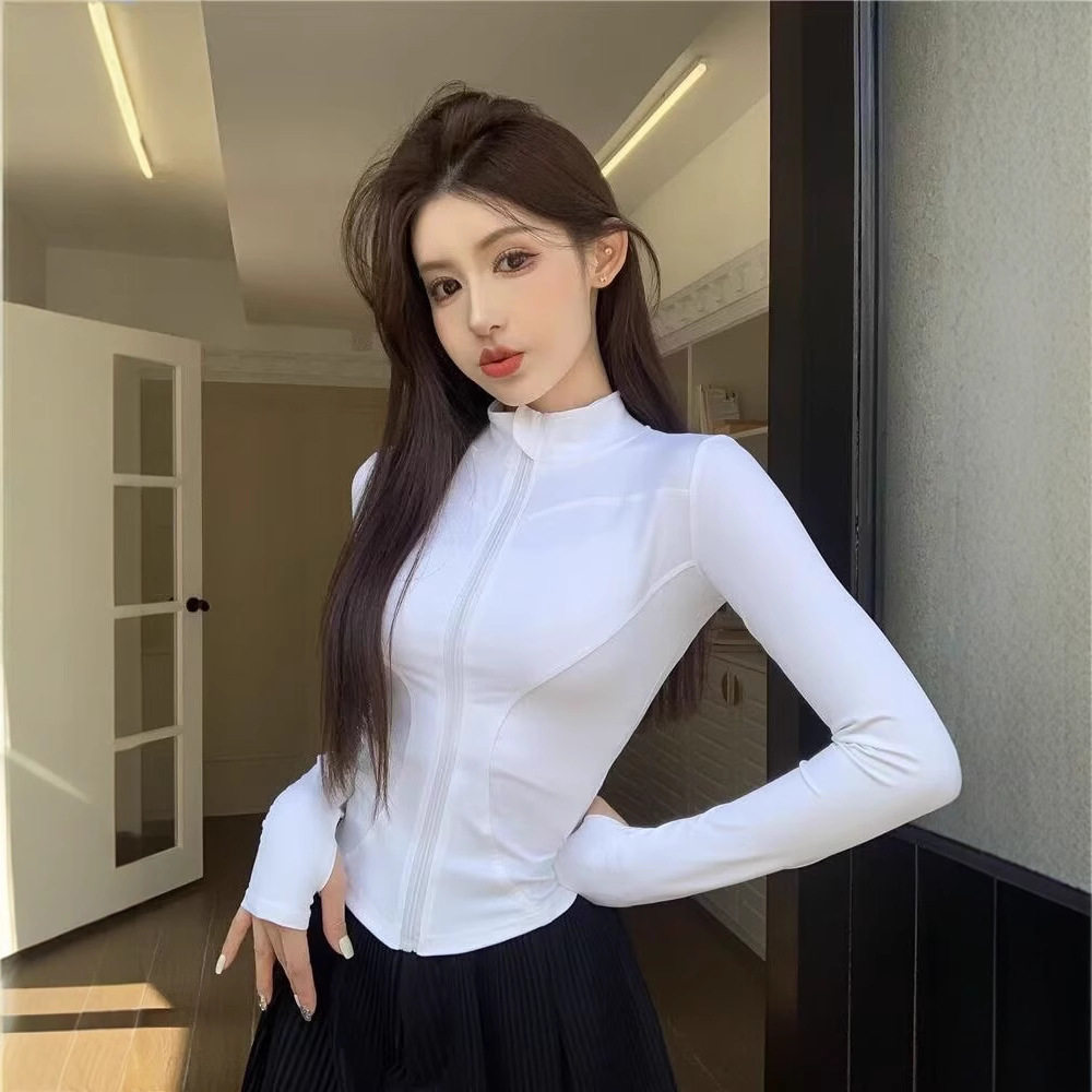 冰丝修身防晒衣女夏季薄