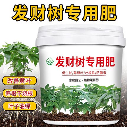 【发财树专用肥料】有机肥花肥室内盆栽促开花叶片油绿颗粒缓释肥