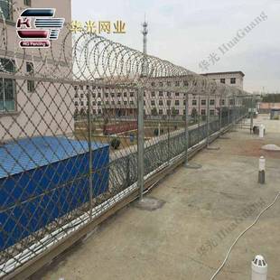 源头工厂刺绳带刺铁丝铁蒺藜刺网监狱边境围栏防攀爬热镀锌刺绳