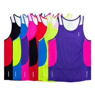 零阻力田径运动背心男专业跑步马拉松训练比赛服速干轻薄学生队服