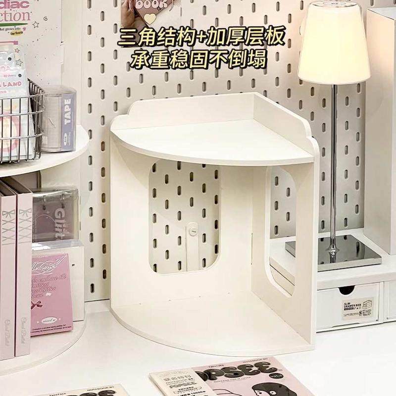 学生宿舍桌上转角书架桌面杂物拐角收纳寝室书桌工位办公桌置物架,收纳整理,整理架/置物架/收纳架,淘宝优惠券,粉丝福利购,淘宝优惠卷