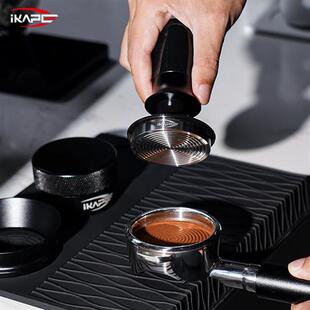 IKAPE透明恒力咖啡压粉器 意式咖啡压粉锤填压手柄49/51/53/58mm