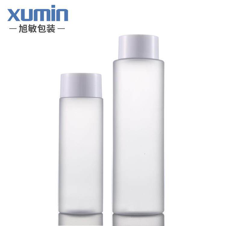 XUMIN包装现货100ml-200ml塑料pet磨砂爽肤水瓶 化妆品纯露分装瓶