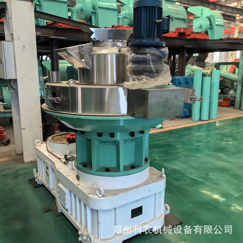 机时产2吨工业锅炉燃烧颗粒机备设 36牛粪KN600牧草孔燃料压块生