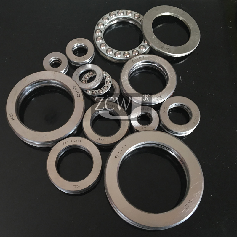 三合一推力球轴承平面轴承压力轴承51100内径10 12 15 17 20 25 3