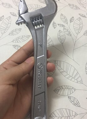 买2送1 KOBALT考伯特扳手 6寸8寸活扳手 抛光防锈 crv 公英制两用