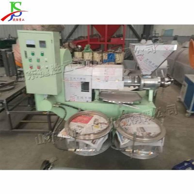 旋自动化榨油机 小螺型油厂花生玉压米榨机 用食用油榨油设家备