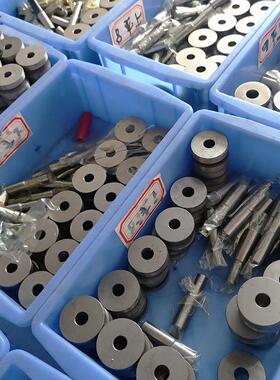 TDP-1.5T5T单冲压片机模具现货冲模 圆形4-20mm模具 浅弧平斜模具