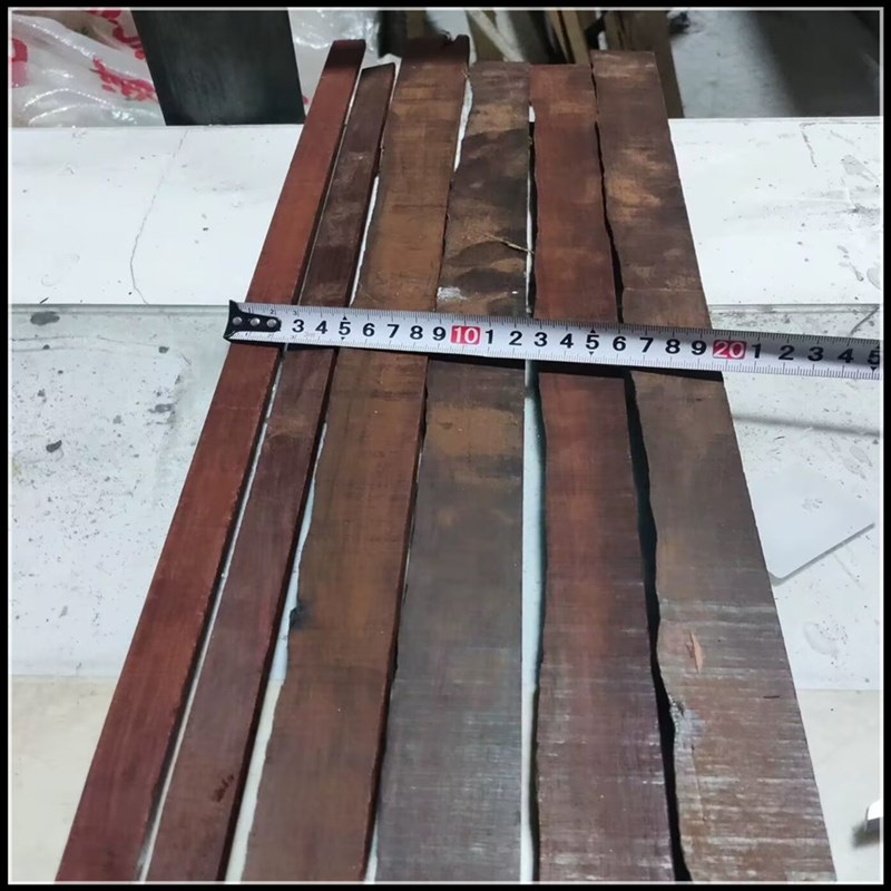 斤价处理 4斤一份小叶紫檀发簪刀z柄红檀红木料 DIY雕刻珠子边角
