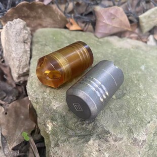 进口ULTEM钛合金药仓防水密封仓药瓶便携救P心丸随身应急急救药盒