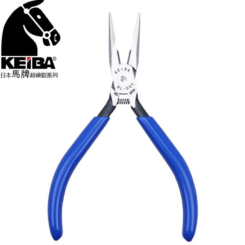 日本马牌KEIBA 电子尖嘴钳M-616F/615HE-D05/HK-D04长嘴钳长咀钳
