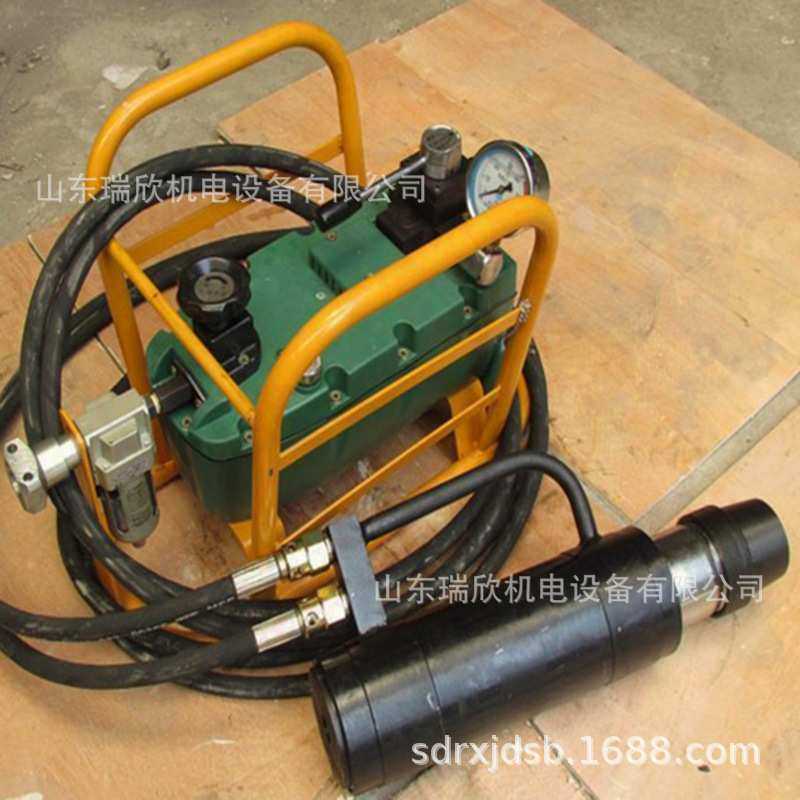 矿用锚索张拉机具厂家现货供应MQ22-300/63气动张拉机具