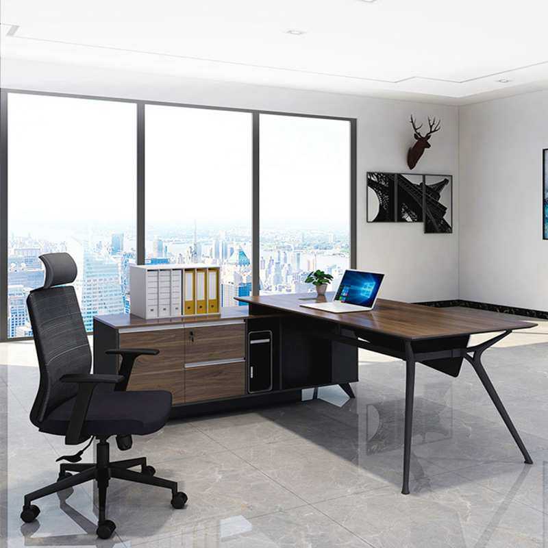 办公桌简约现代经理桌北欧大气主管大板式老板办工桌