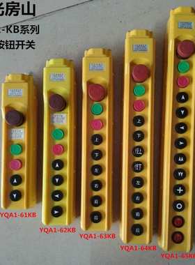 防雨型起重按钮 YQA1-64KB行车按钮手柄 控制按钮开关 天车手柄