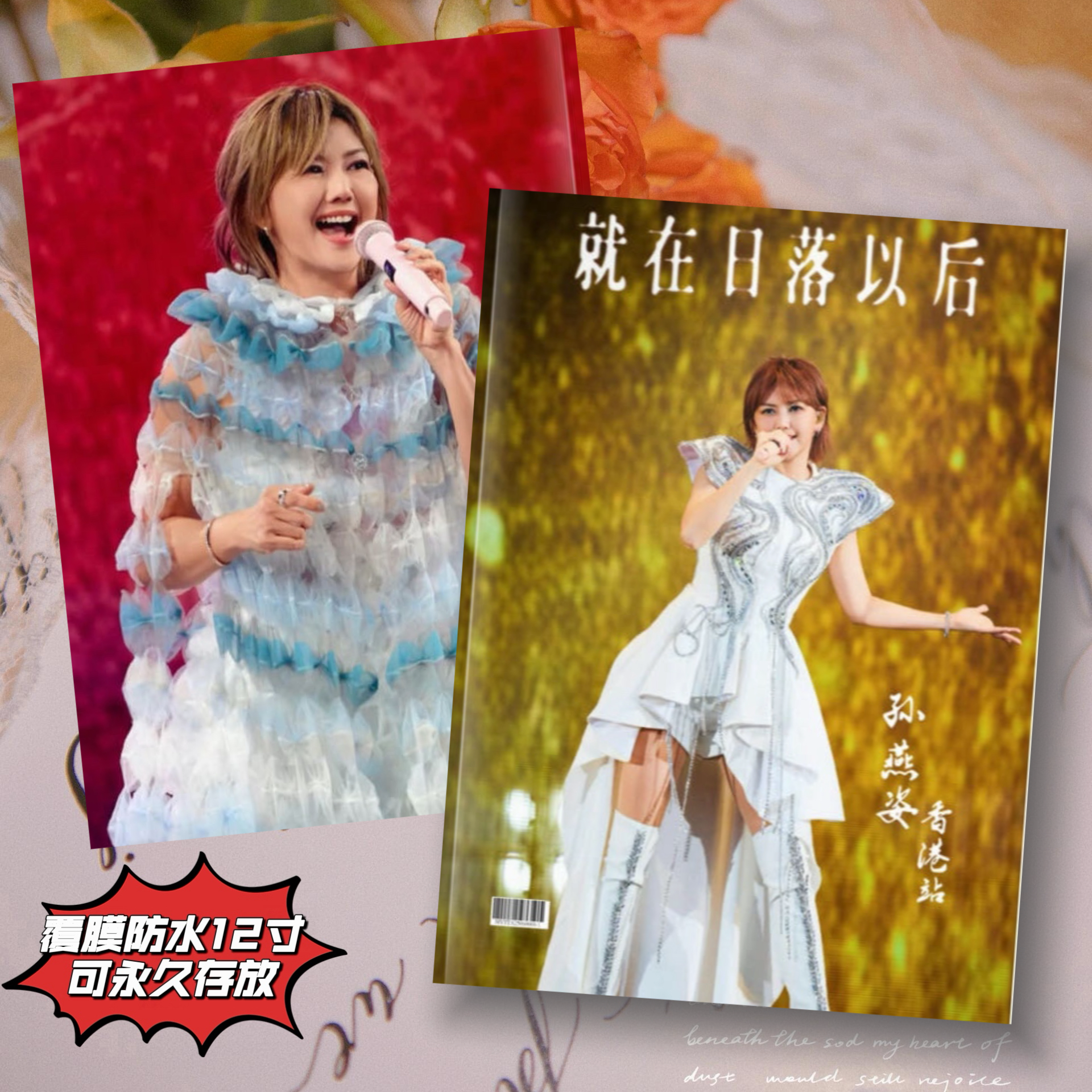 孙燕姿香港演唱会写真集纪念册送朋友礼物送粉丝应援