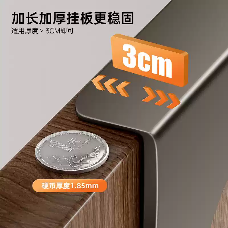 三角挂钩免打孔卧室门后挂衣架侧面挂架卧室衣服收纳挂衣钩置物架,收纳整理,挂门置物架,淘宝优惠券,粉丝福利购,淘宝优惠卷