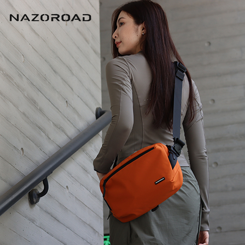 Nazoroad斜挎包大容量轻便耐磨